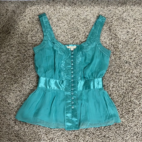 Y2K Forever 21 Button-up Tank - Picture 1 of 8